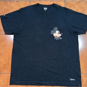 Uniqlo x Disney Mickey Mouse Pocket Tee XL | Minimal Graphic Streetwear